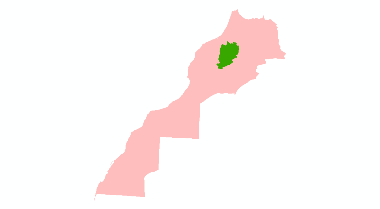 Cartographie - Région Béni Mellal Khénifra